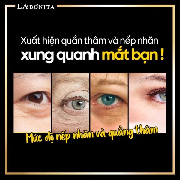 Kem dưỡng mắt La Bonita Golden Cocoon Eye Cream 30ml