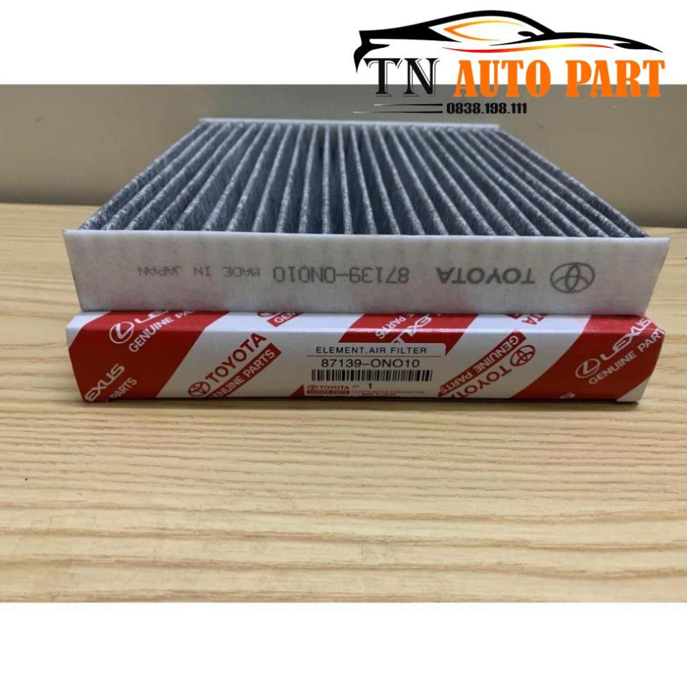 Lọc gió điều hòa (than hoạt tính) Toyota Vios, Altis, Camry, Yaris, Innova, Fortuner Hilux (Siêu rẻ)