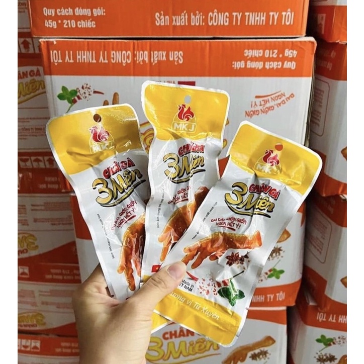combo 10 chiếc chân gà 3 miền