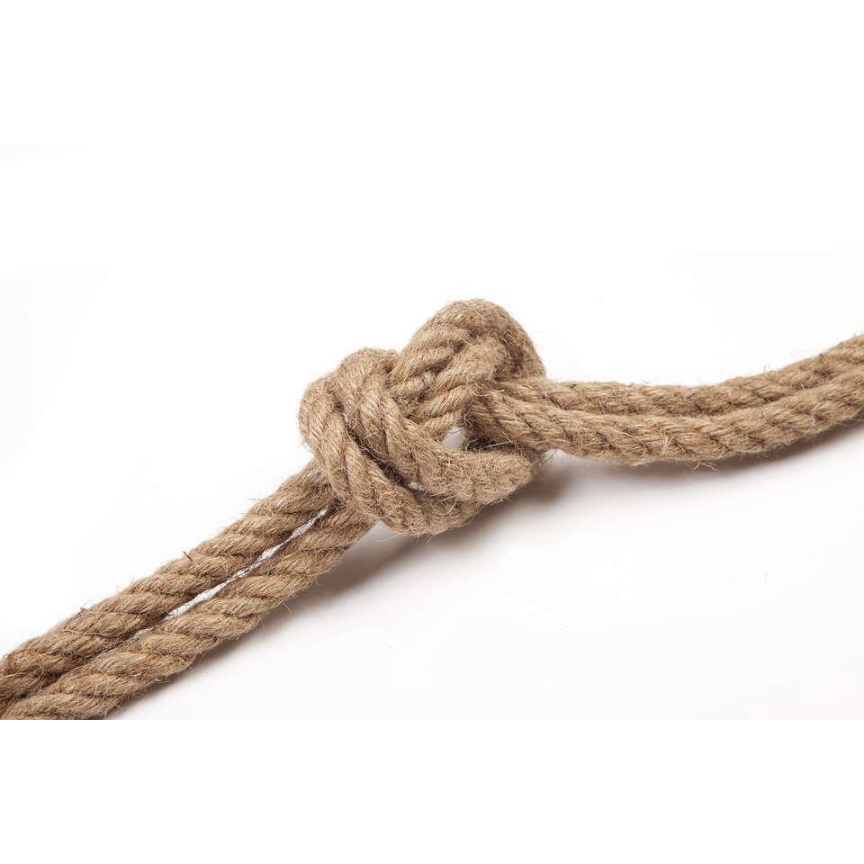 5m dây thừng gai 8mm làm đồ cào móng cho mèo,dùng để decor,trang trí,...