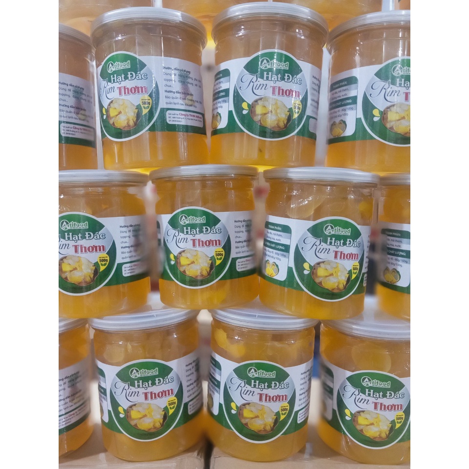Hộp 500gr Hạt đác rim Thơm / chanh dây - Atifood