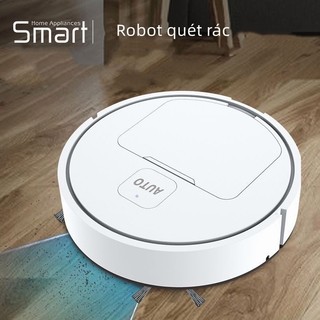  Máy robot hút bụi lau sàn nhà thông minh 3 trong 1 Máy quét rác gia đình đa chức năng Sạc USB cho gia đình kèm phụ kiện 
