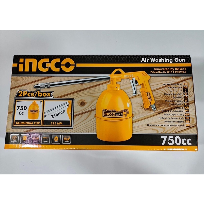 INGCO Súng châm nhớt 0.75L AWG1001