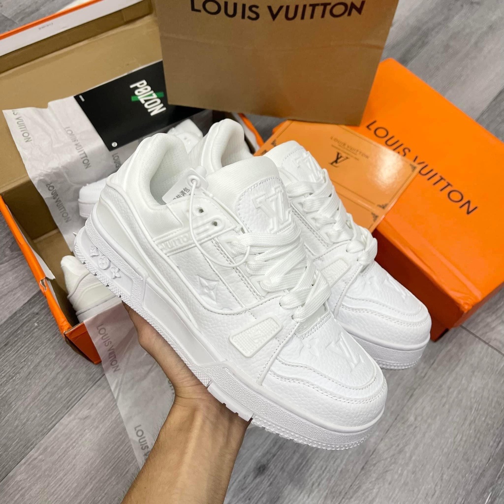 ✅ Giày LV sneaker Xanh than, Xanh Lá, Nâu, Giầy thể thao LV các màu mới nhất hot trend 2022