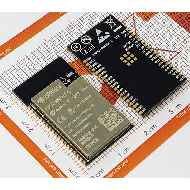 ESP32-WROVER-E-N16R8 16MB Flash 8MB SRAM