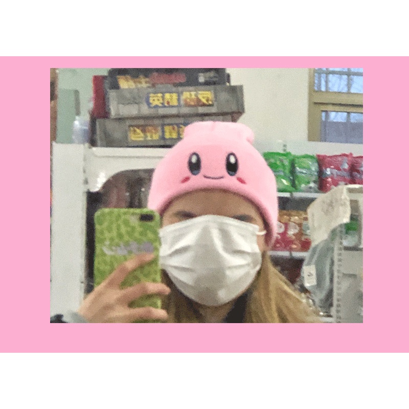 Nón len beanie hồng nữ Dễ thương Hàn Quốc Mũ len hồng Cute Thu Đông Giữ ấm Thời trang