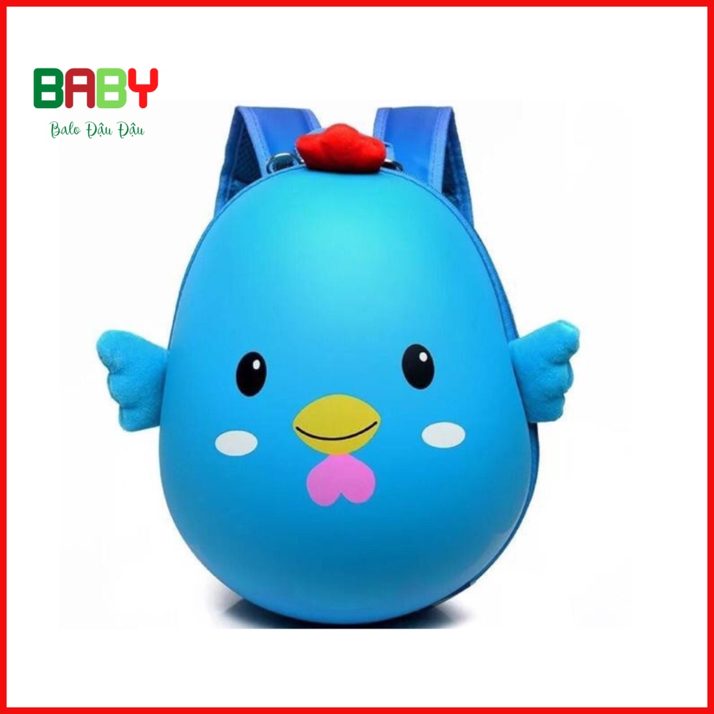 Balo trứng cho bé mẫu giáo mầm non từ 1 đến 6 tuổi hình con gà đáng yêu