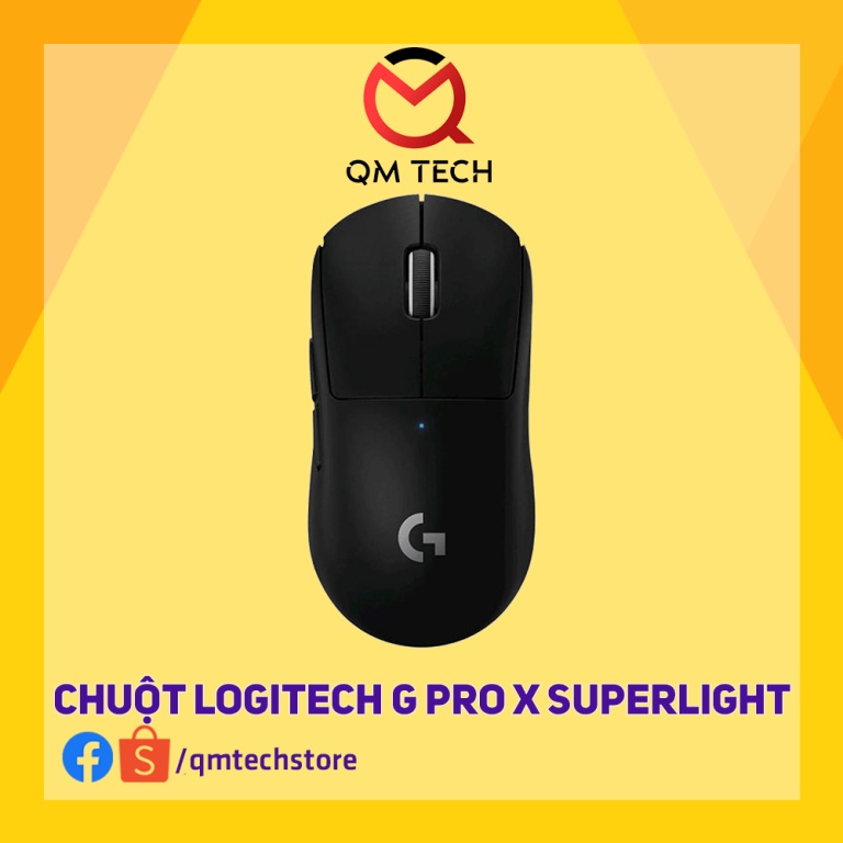 Chuột chơi game không dây siêu nhẹ Logitech G Pro X Superlight - QMTECH STORE