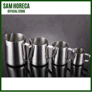 Ca Đánh Sữa Inox (Có Vạch Chia) 350ml, 600ml, 1000ml (1L)  - Sam Horeca