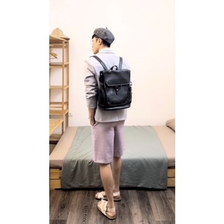 Balo da nam nữ - Leather Backpack