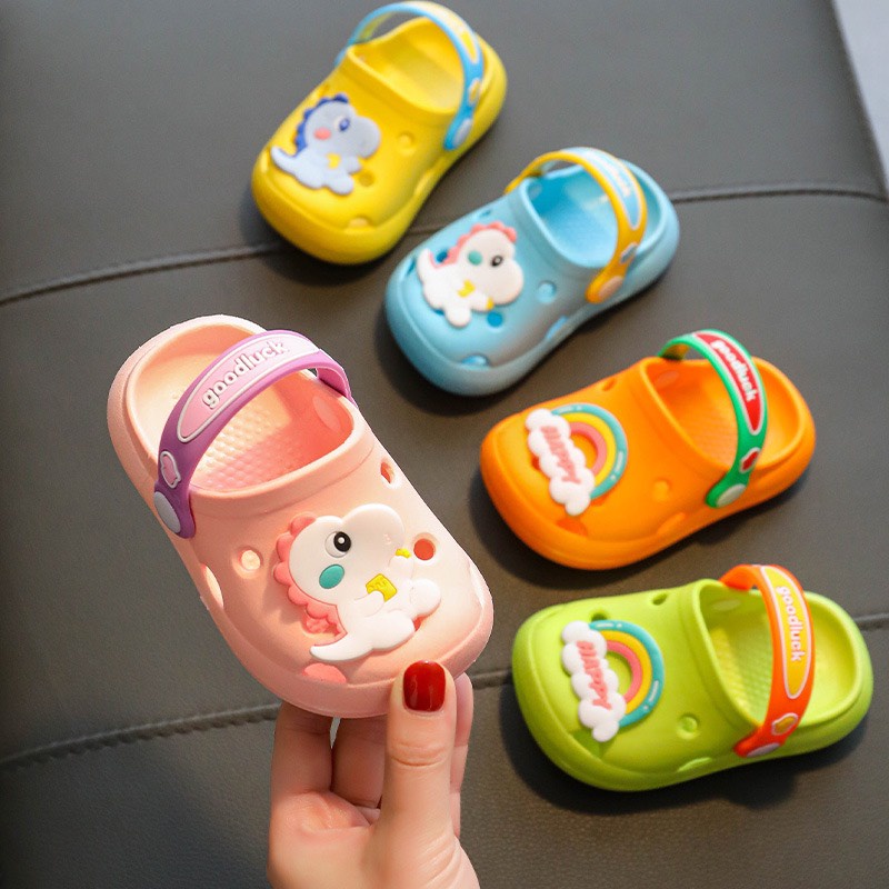 Dép Sục Hình Thú Cho Bé, giày crocs cho bé