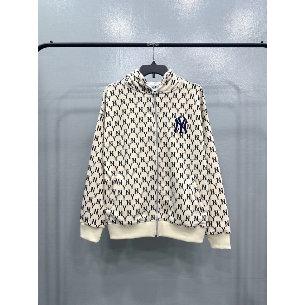 Hoodie Zip MLB Monogram Có khóa dây kéo Vải cotton 100% (Free Ship) The.Fire | BigBuy360 - bigbuy360.vn