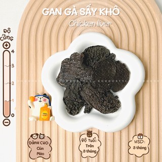Treat Bánh Thưởng Cho Chó Gan Gà Sấy Khô DOGGOSTYLE Homemade Giúp Sạch Răng Cung Cấp Protein Chất Xơ Cái Thiện Tiêu Hóa