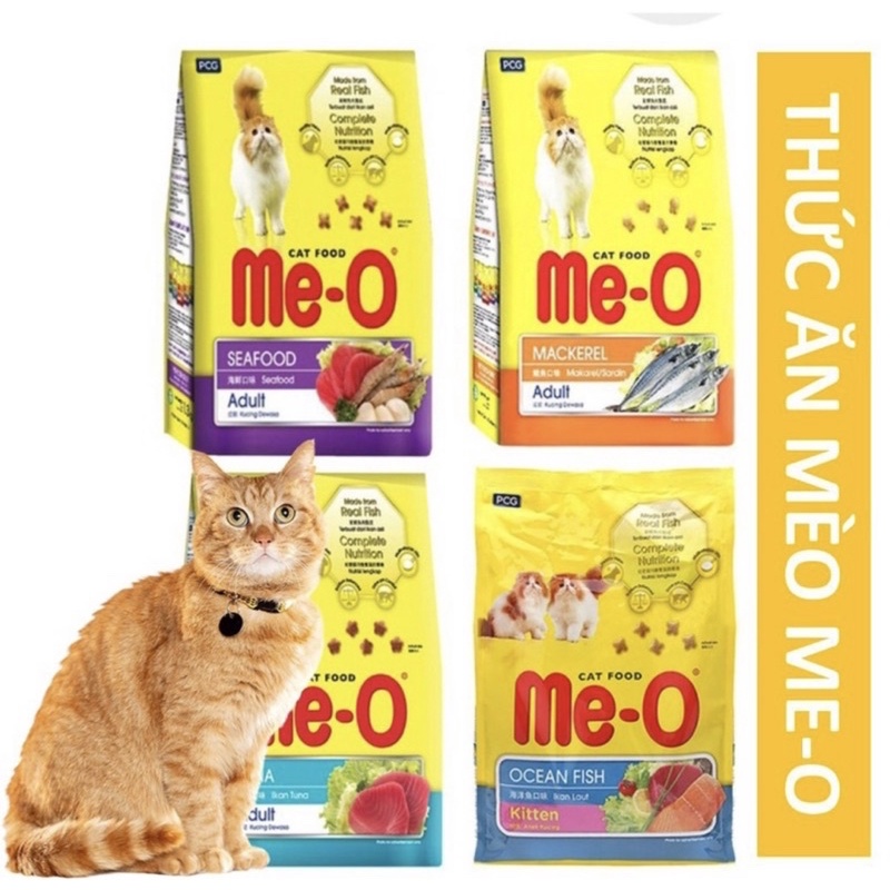 [TÚI 1.2KG]  Hạt Me-O cho mèo lớn