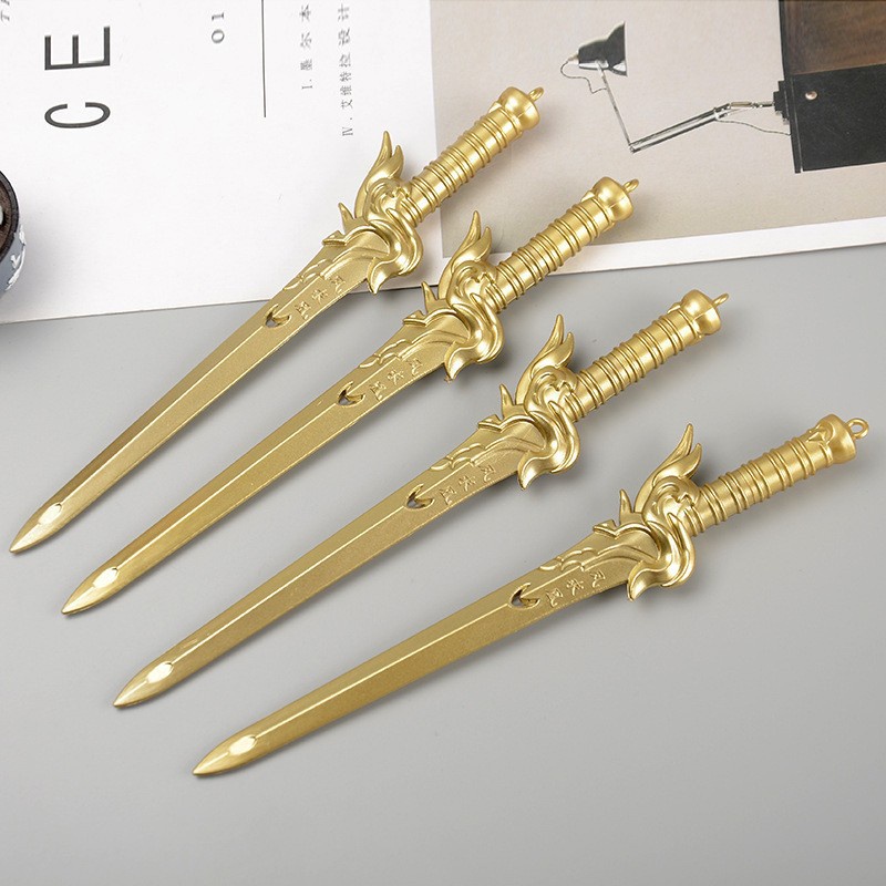 Bút Bi Viết Hình Huyền Thiết Kiếm - Bút Bi Nước Học Sinh, Sinh Viên Văn Phòng Mực Đen