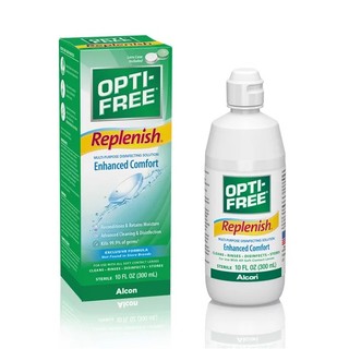 Dung dịch ngâm kính áp tròng alcon opti free plus 360ml japan