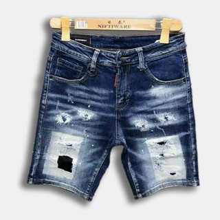 (Xưởng chuyên sỉ) quần short jean rách nam quần sooc bò nam thời trang mới