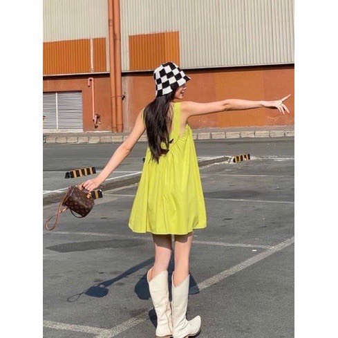 Váy BABYDOLL đầm babydoll nữ Mùa Hè WENJI, có Kèm Quần, hợp đi chơi, đi biển  cực xinh