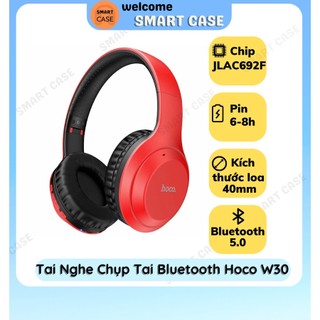 Tai nghe chụp tai bluetooth hoco w30