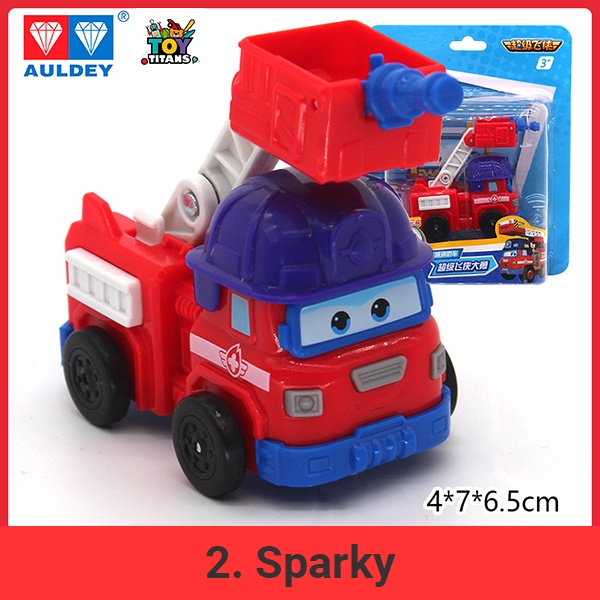 Đội bay siêu đẳng SUPERWINGS - REMI, SPARKY, ROVER, WILLY - Cỡ nhỏ