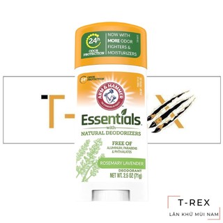 [HÀNG AUTH] Lăn Sáp Khử Mùi ARM & HAMMER ESSENTIALS FRESH 71g