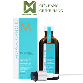 Tinh dầu dưỡng tóc cho tóc màu sáng Moroccanoil Treatment Light 100ML chính hãng