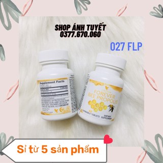 [CHÍNH HÃNG] Viên Sáp Ong Forever Bee Propolis 027flp. 60 viên/lọ. Sản Phẩm Lô Hội.