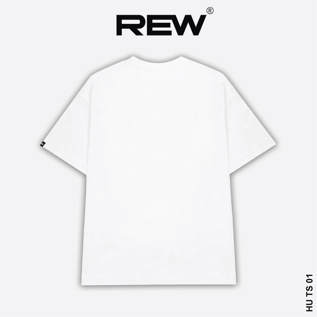 Áo thun REW basic form dáng rộng Unisex TS01