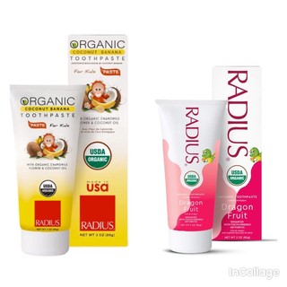 Kem đánh răng hữu cơ cho bé Organic.