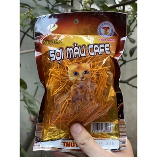 Gói snack bim Sợi Màu CaFe