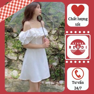 Đầm trễ vai thiếu nữ mini (có đặt may) reddi