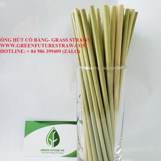 200 ỐNG HÚT CỎ BÀNG 20 CM-TẶNG 5 ỐNG-CTY GREEN FUTURE STRAW