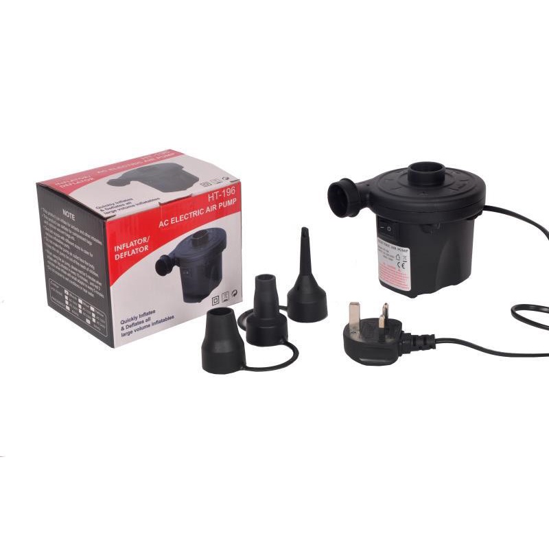 Máy bơm điện 2 chiều cao cấp, Bơm hút chân không, Bơm điện 2 chiều dùng cho đồ hơi lớn như bể bơi phao bơi