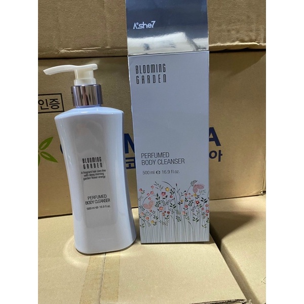SỮA TẮM  ASHE7 HƯƠNG NƯỚC HOA  PERFUMED BODY CLEANSER 500ml