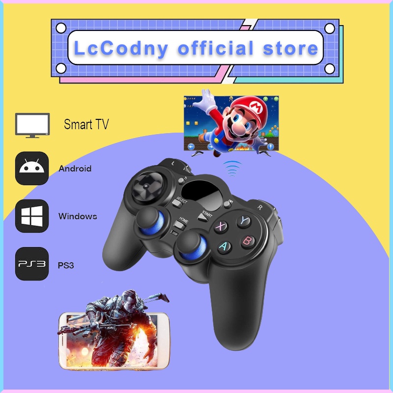 Tay cầm chơi game không dây GamePad 850M USB 2.4G - Tay cầm không dây cho PC, Laptop, Smart TV, TV box