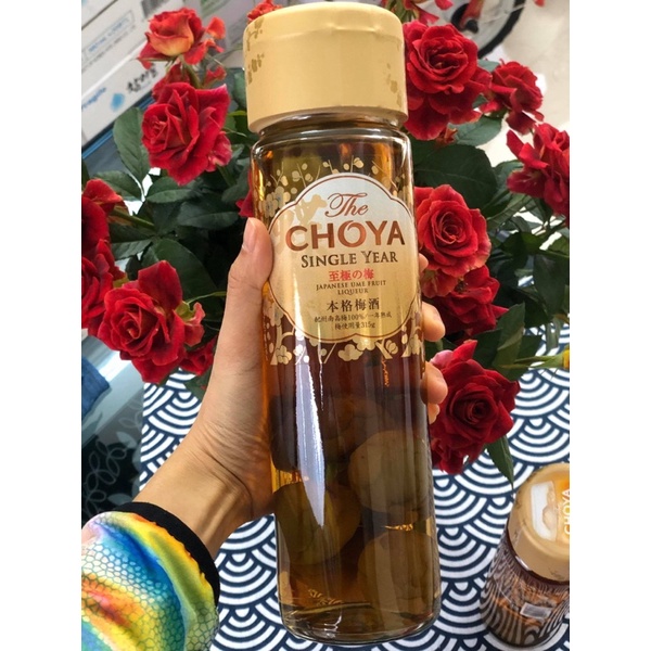 Nước mơ ngâm quả chín choya single year