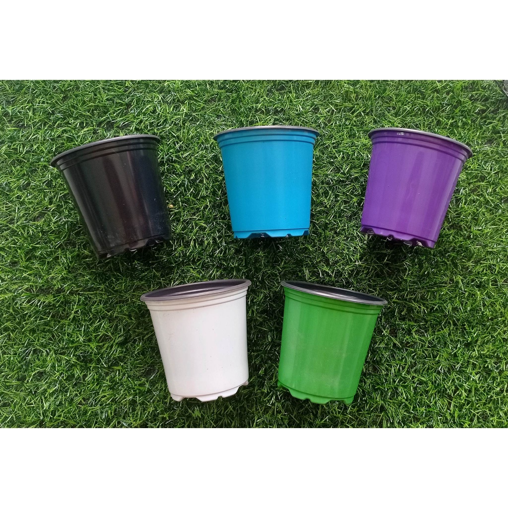 chậu ly gờ nhựa tròn 9x8