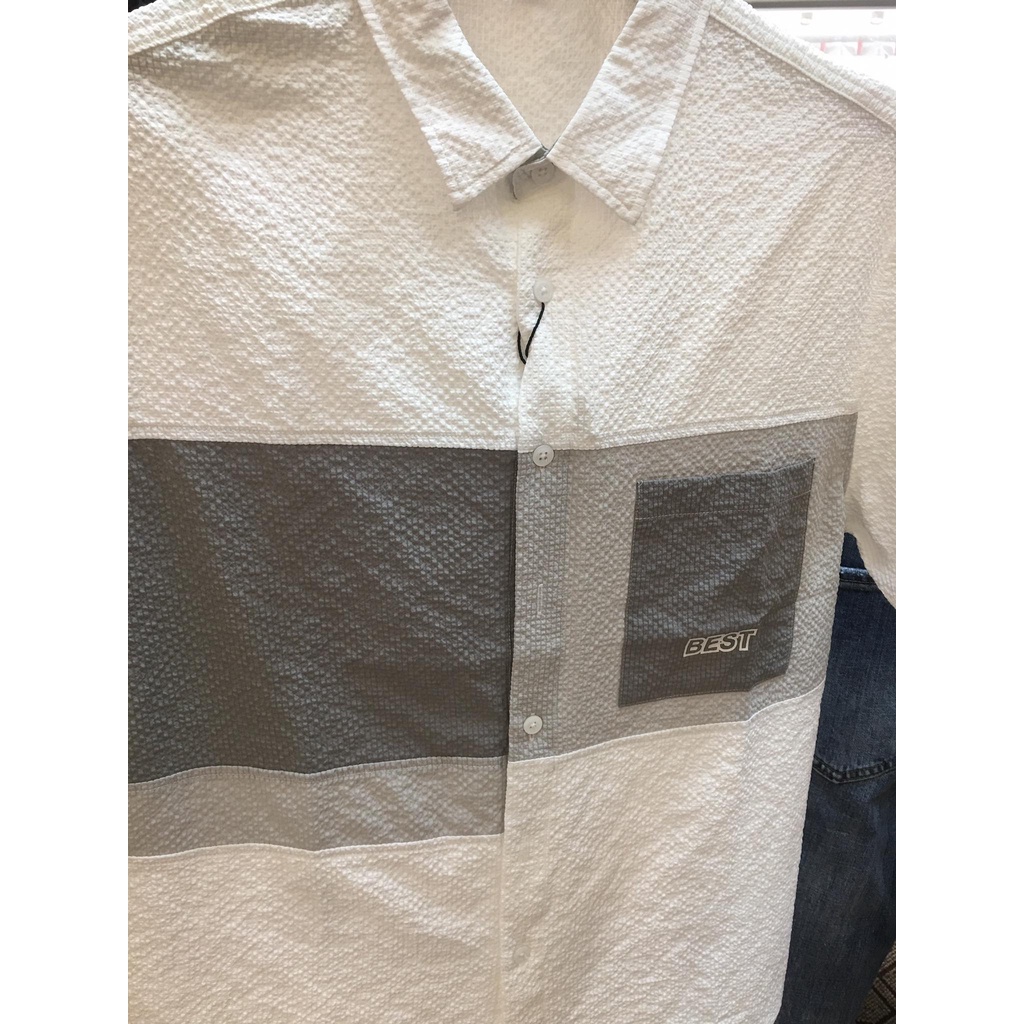 Áo sơ mi nam ngắn tay phong cách Hàn Quốc