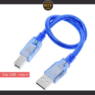 Dây cáp nạp code Arduino, dây cáp máy in, cáp usb 30cm