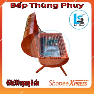 Bếp Nướng Lò Nướng Thùng phuy Tái Chế