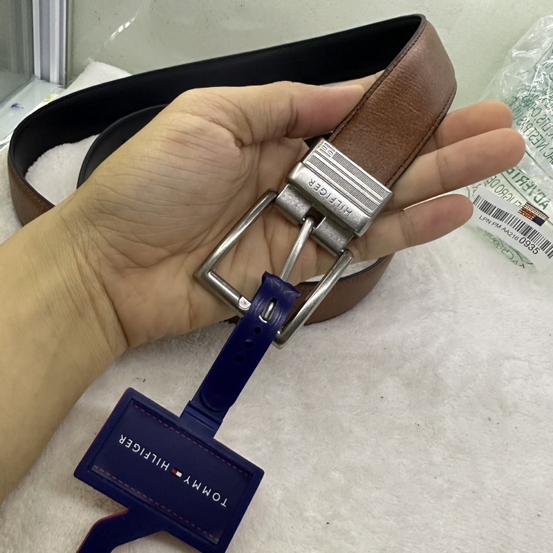 Thắt lưng da nam Tommy Hilfiger 2in1 chính hãng nhập Mỹ