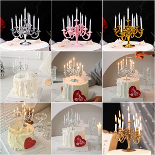 Nến Chân Phong Cách Châu Âu Lãng Mạn  - Phụ Kiện Trang Trí Bánh - Nến Số Sinh Nhật