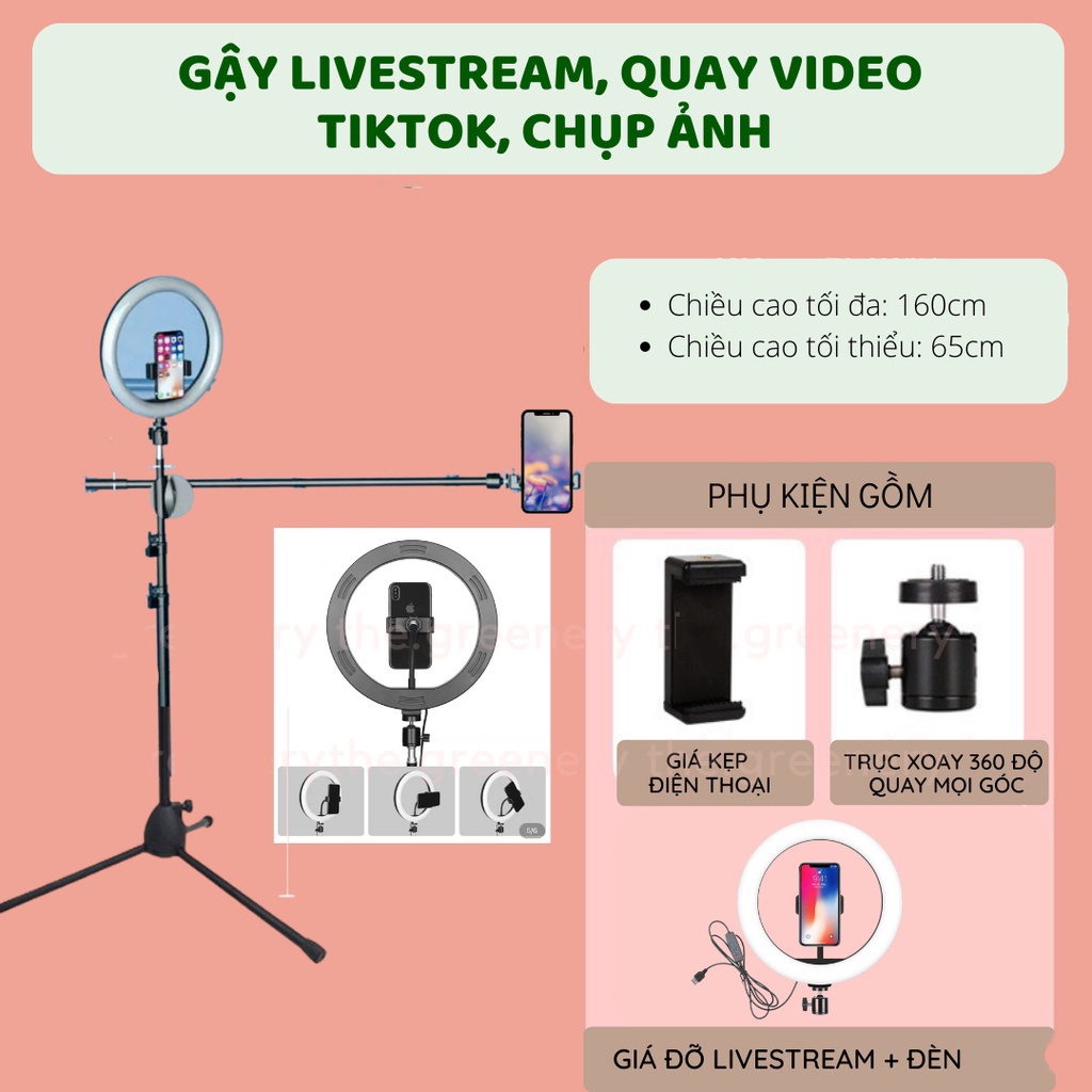 Bộ Giá Đỡ Quay Video Topshot D39 - Chân Quay Video Chụp Ảnh Từ Trên Xuống - Hỗ Trợ Livetream - Chính Hãng HD Design