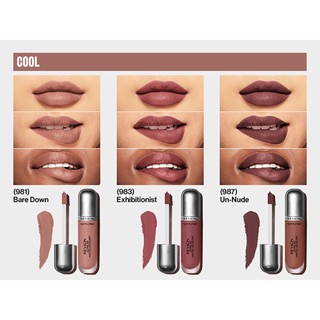 Son kem lì revlon ultra hd matte lip color 983 exhibitionist 984 skinny dip 987 un nude 980 cheek to cheek