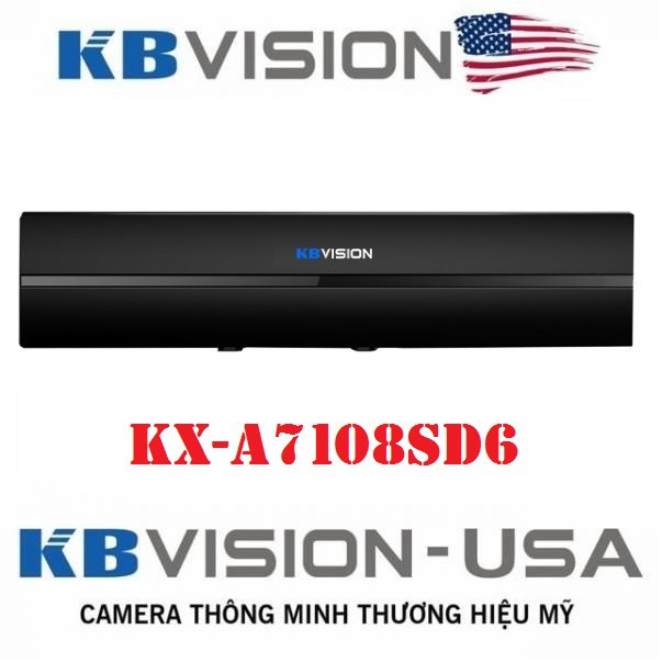 Đầu ghi hình 8 kênh 5 in 1 KBVISION KX-A7108SD6