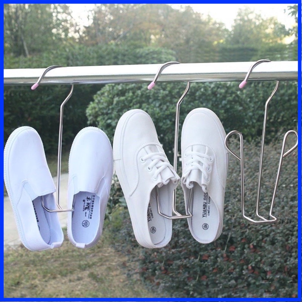 [Tổng Kho] Móc phơi giày dép inox không gỉ, Móc treo khăn và vạt inox 304 siêu chắc