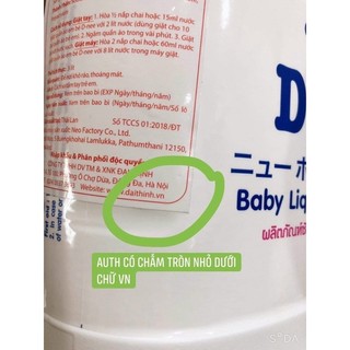 Nước Giặt Dnee 3000ml công ty Đại Thịnh