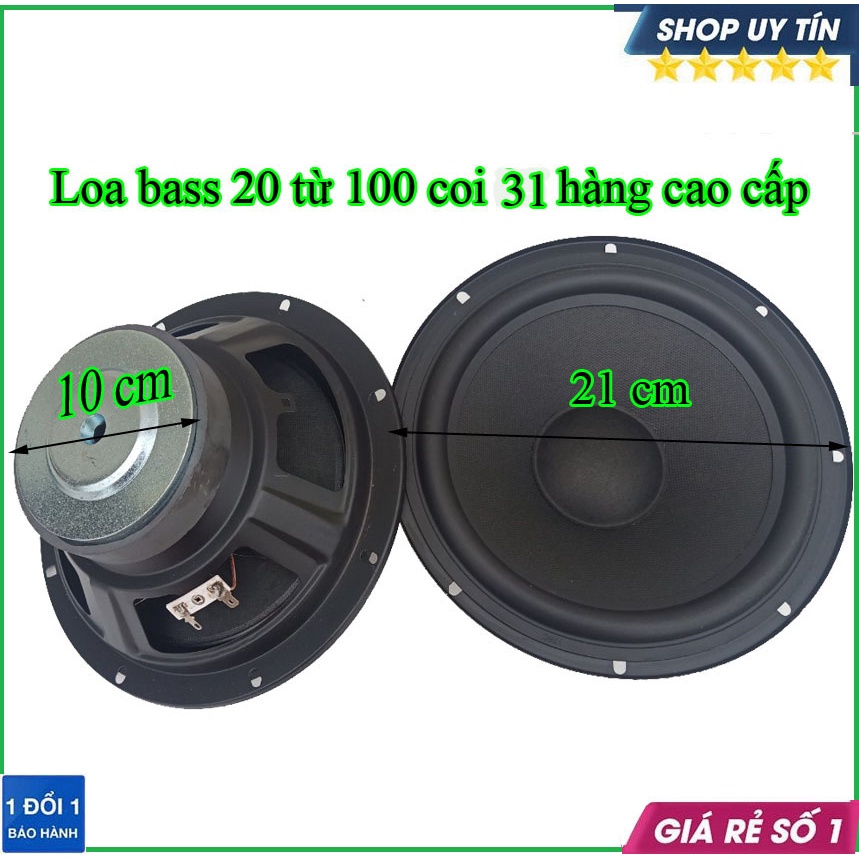 Loa bass 20 từ 100-củ loa bass 20 cao cấp