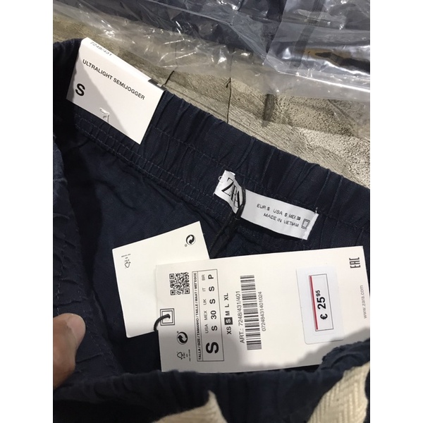 Quần Linen Zara nam