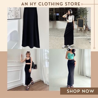 🍩 musi skirt 🌷 chân váy thun basic xuông